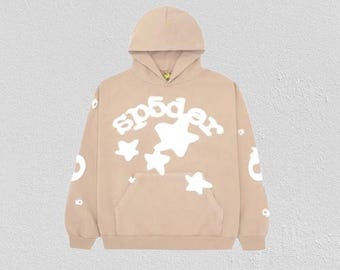Sudadera con capucha Sp5der Beluga / Sudadera con capucha gráfica de estilo urbano premium / Sudadera unisex de moda urbana /