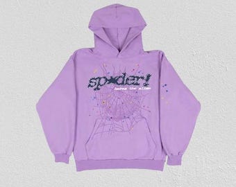 Sudadera con capucha Sp5der OG Web / Sudadera con capucha de telaraña gráfica / Sudadera con capucha unisex de gran tamaño