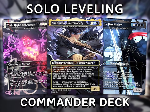 Solo Leveling Proxy EDH - Deck