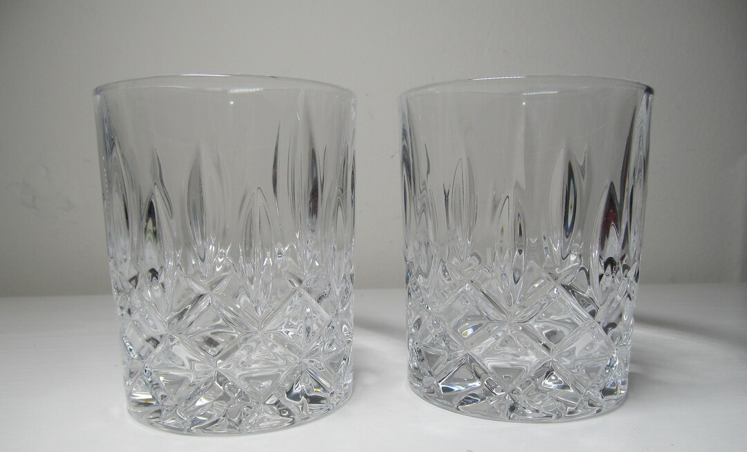 Riedel Double Old Fashioned Rock Glasses Set of Two 2 Etsy