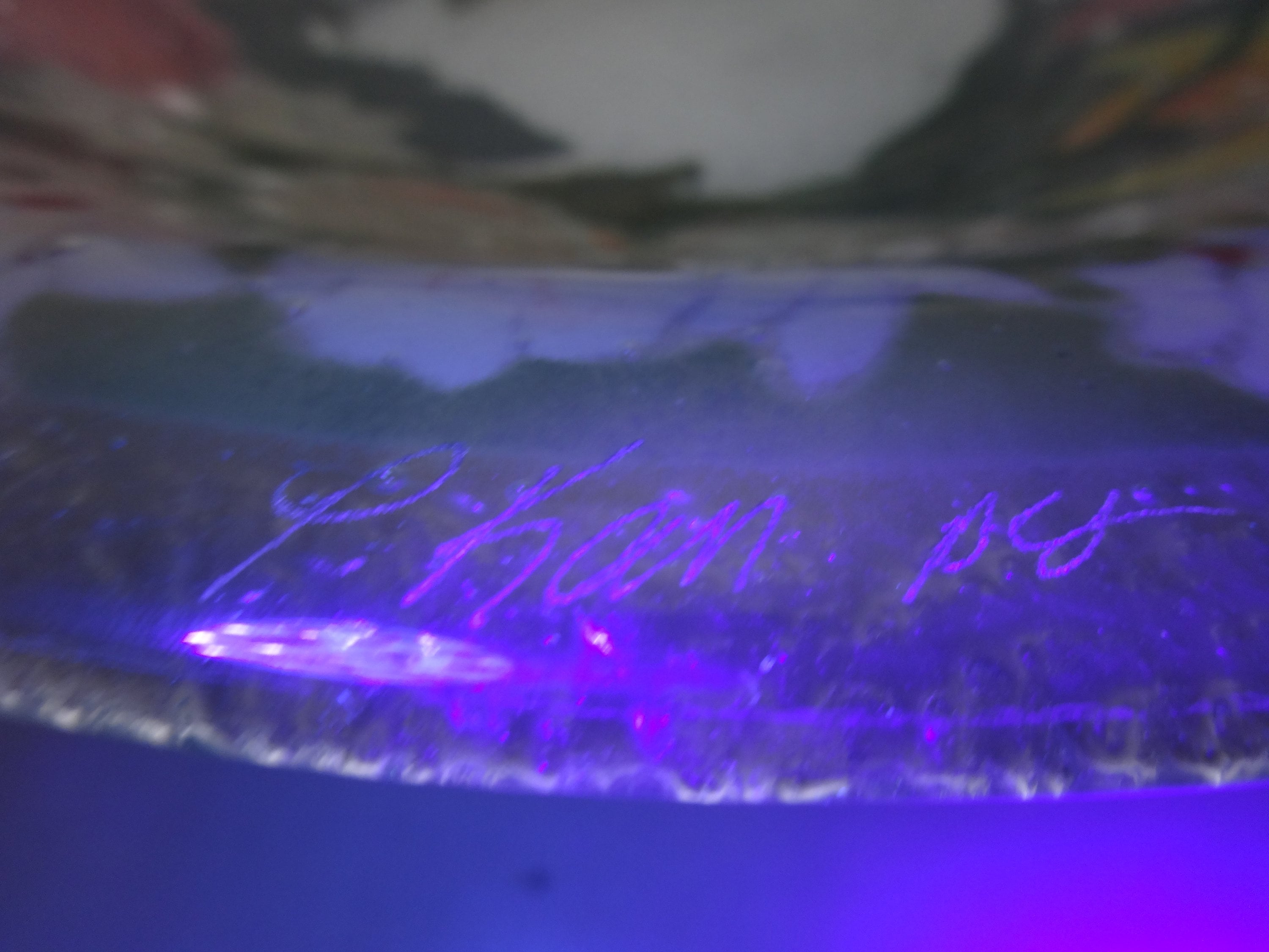 Peggy Karr Fused Glass Floral Plate Signed - Etsy Hong Kong