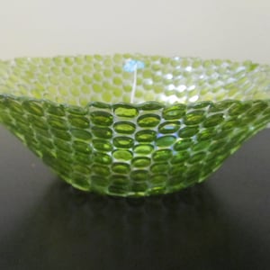 Azzurra Handmade Decorated Glass Bowl
