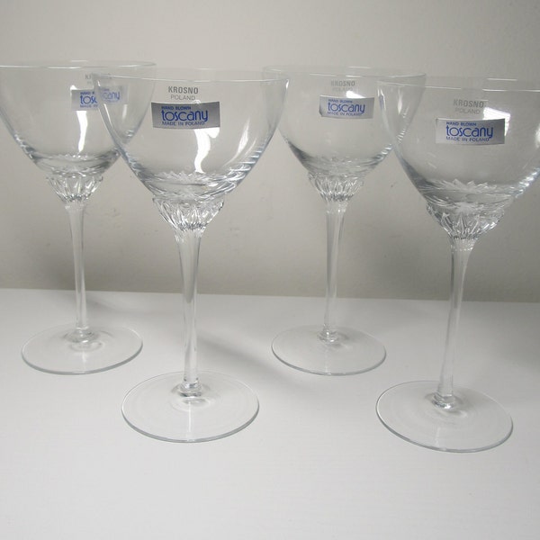 Krosno Wine Glasses Etsy
