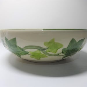 Vintage Ceramic Ivy Leaves Franciscan Dinnerware Bowl Made in USA