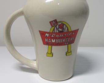 Pittsburgh Steelers Travel Mug McDonalds Vintage 1980s with Lid 22oz Hot/Cold 