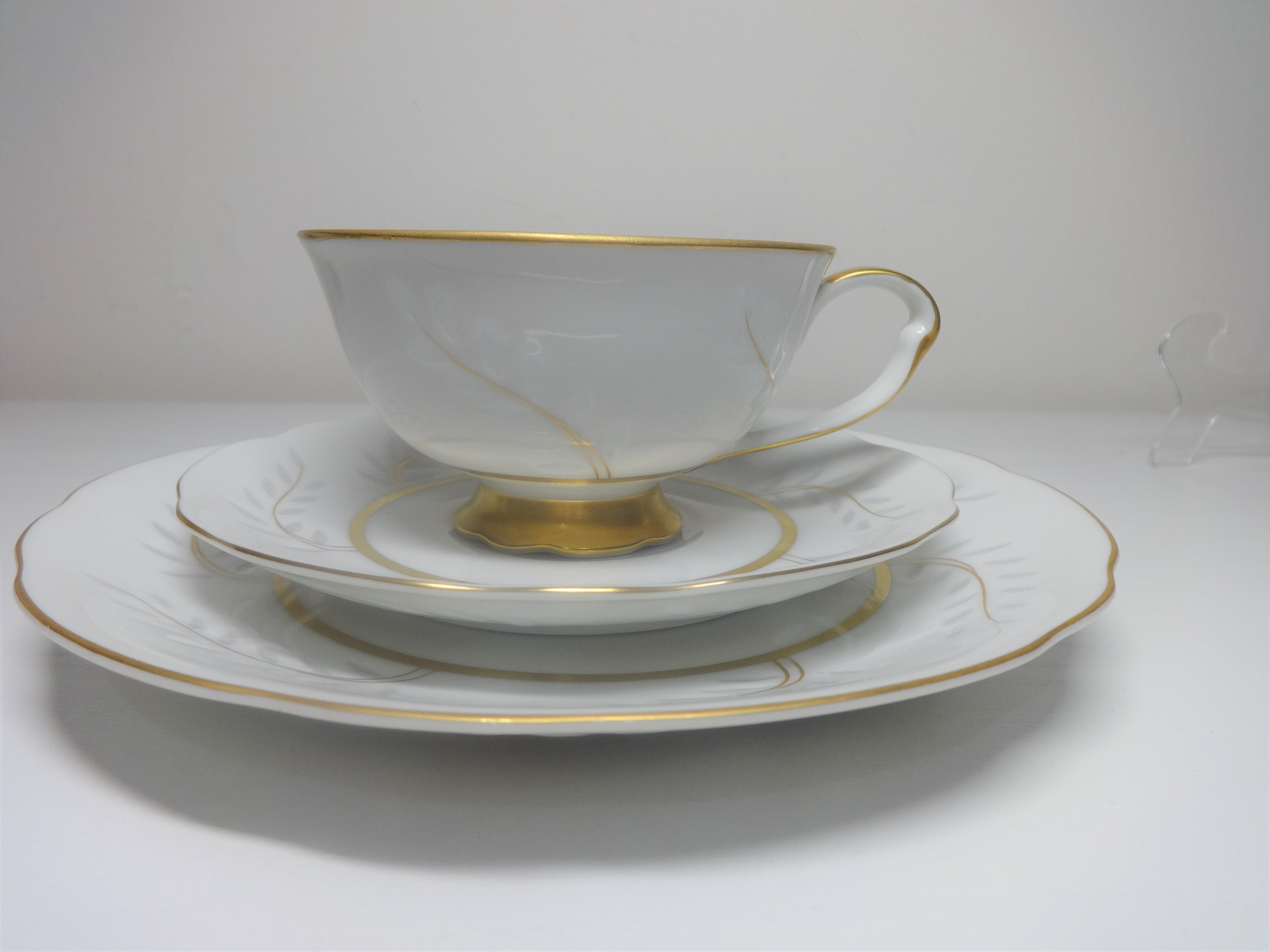 rice Italian tableware ミニカップ 5点 陶器 カップ＆ソーサー TAZ027 マヨリカ焼き イタリア陶器 レモン柄 ティー