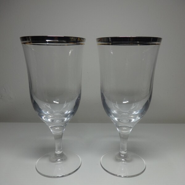 Mikasa Iced Tea Glasses Etsy