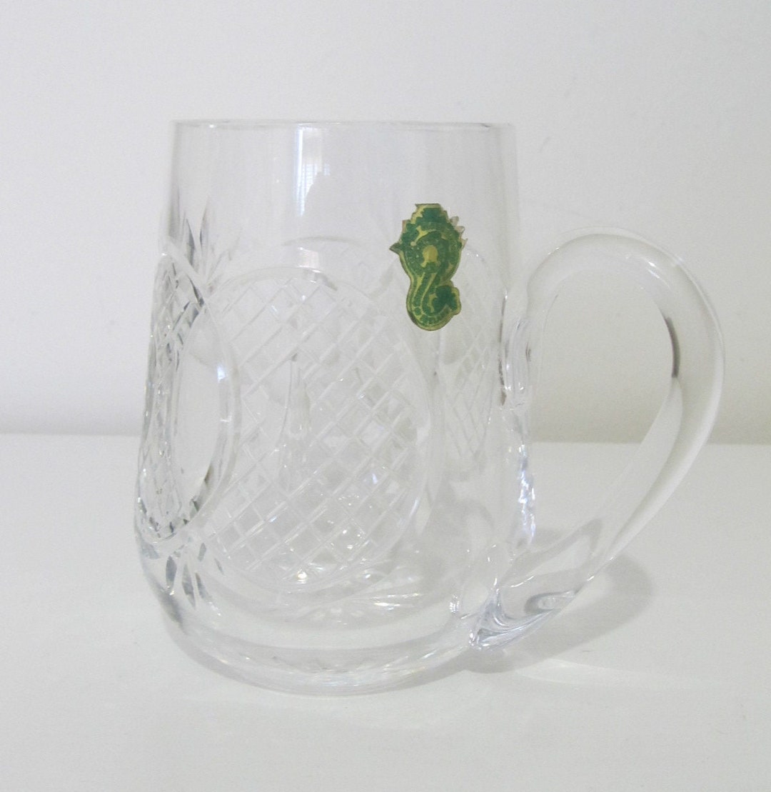 Waterford Crystal Tankard Beer Stein Etsy