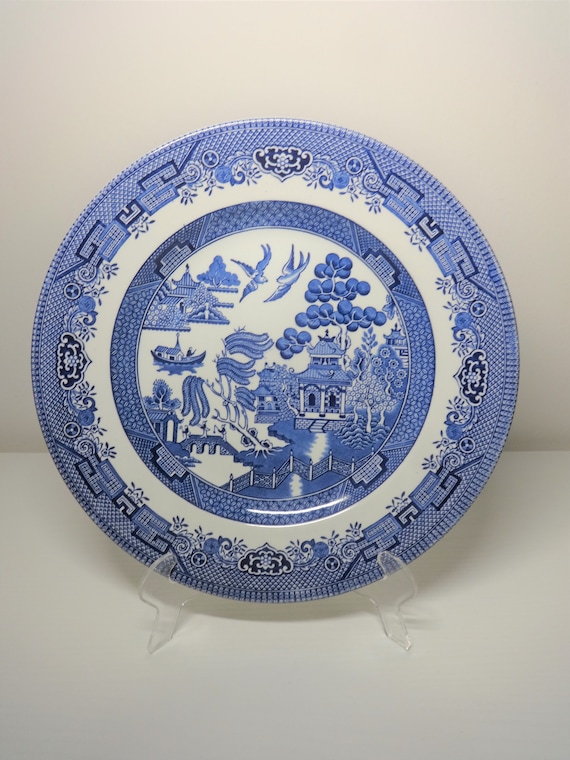 Churchill - Vajilla de porcelana «sauce azul», Azul