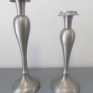 Bombay Pewter Candleholder Set