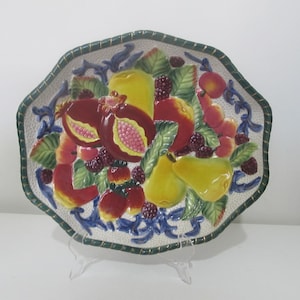 Fitz and Floyd Earthenware Florentine Vegetable Bowl