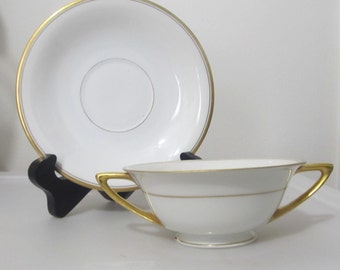 Set of Rosenthal Selb Bavaria Donatello Tea Cup and Saucers Set of Rosenthal Selb Bavaria Donatello Tea Cup and Saucers