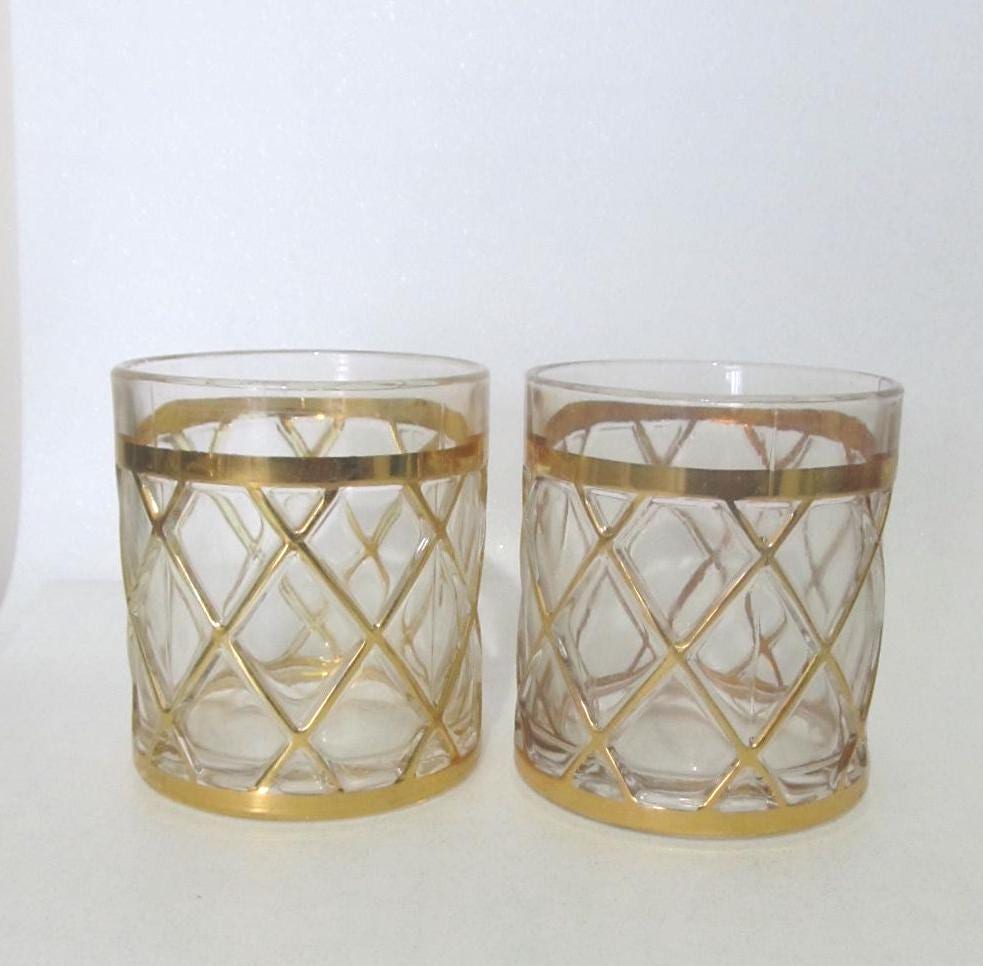 ヴィンテージ アルチュザラ ダイヤモンド 18KT ラティス ローボール