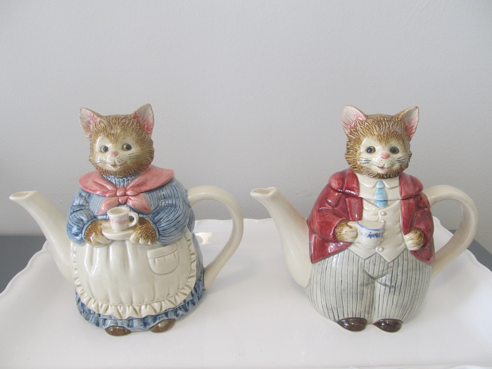 kannya Ceramic Teapot Cat 480 ml Animal Tea Pot New Japan