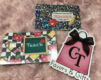 Custom Credit Card Skin | Debit Card Sticker | Personalized Card Cover | Cute Aesthetic Card Wrap | Gift Card Skin