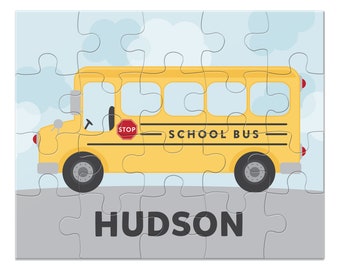 School Bus Puzzle  Etsy