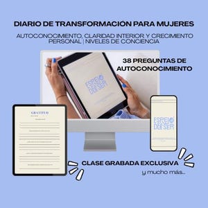 Dziennik transformacji dla kobiet | Samopoznanie, wewnętrzna jasność i rozwój osobisty | PDF