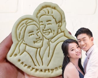 Custom Cookie Cutter, Custom Portrait Cookie cutter, Custom Face Cookie Cutter, Personalized Cookie Cutter, Perfect Gift