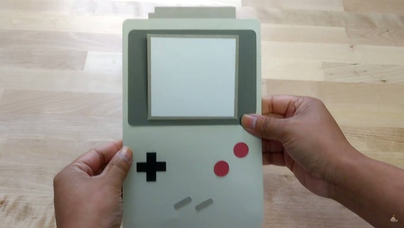 Download Svg Pdf Pop Culture Gameboy Nerdy Birthday Video Game Card Etsy