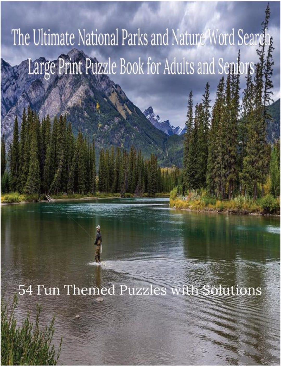 National Parks Word Search Puzzle Book | Large Print, 54 Themed Puzzles ...