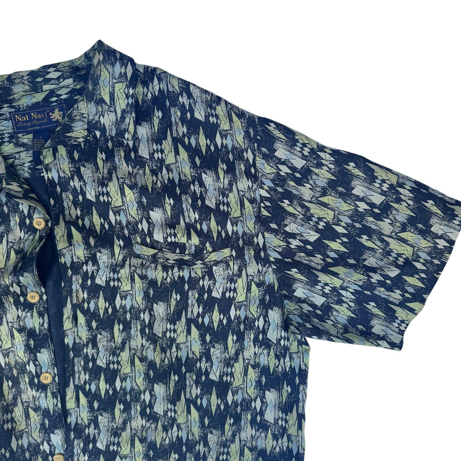 デザイン◎ 90s~ Nat Nast Rayon 100% Shirt Nat Nast Shirt - Etsy