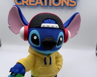 Urban Stitch Style Figure | Streetwear Fan Art Collectible 3D Print