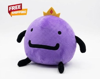 Purple Wemmbu Plush Toy – Anime Inspired Soft Stuffed Doll, Kawaii Collectible Character