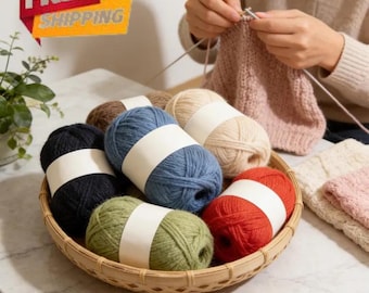 Cashmere yarn, ultra soft 100% cashmere skein for knitting, fingering weight
