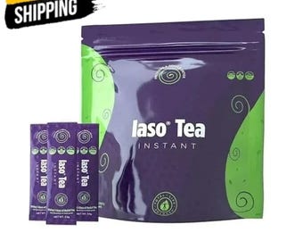 Iaso Instant Herbal Tea – Natural Detox Blend, 25 Sachets