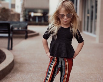 little girl bell bottom outfits