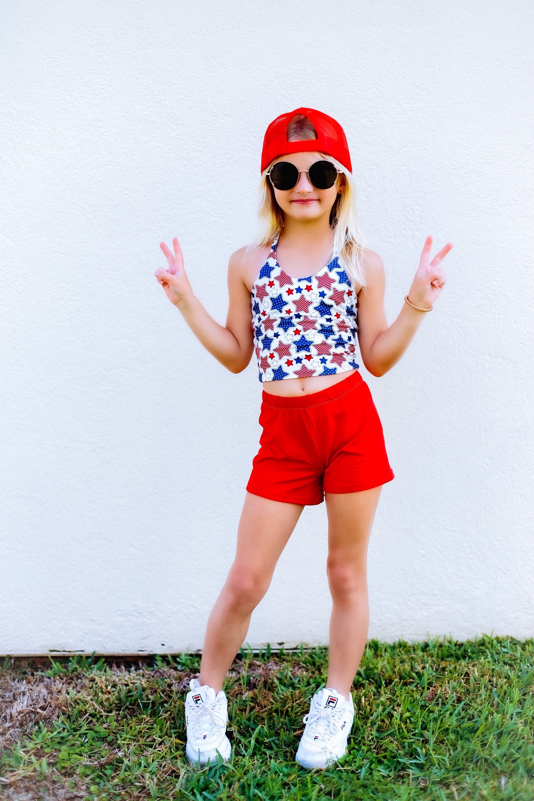 Toddler Baby Girl Summer Outfit Set | "MAMA'S MiNi" Print Halter Top + Shorts | 2-Piece Cotton Clothes For 9M-4T