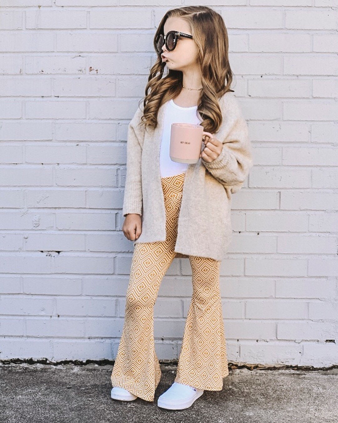 新品！mediam Kids Knit Bell Bottoms ミディアム - メルカリ
