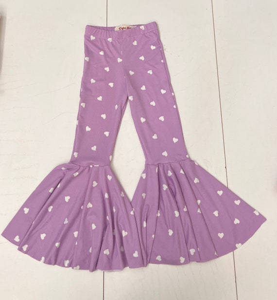 NUOVO Slip a campana lilla con cuori bianchi pantaloni | Etsy Italia