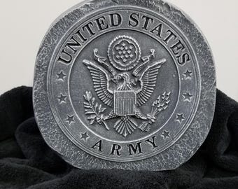 United States Army Plaquard Stone
