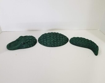 Pequeño cocodrilo de 3 piezas