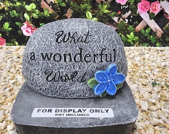 What A Wonderful World Stone