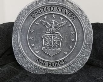 Placa conmemorativa de la Fuerza Aérea de los Estados Unidos
