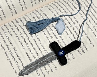 Fantasy Dagger Felt Bookmark
