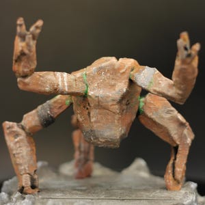 Hand-Painted Rocky Figure | Project Hail Mary Alien Display (Removable Base) image 5