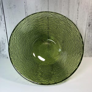 Ciotola da portata vintage Anchor Hocking Soreno Avocado