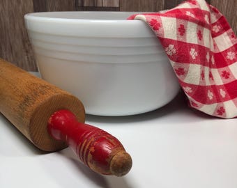 Ciotola per mescolare in vetro PYREX Hamilton Beach vintage n. 20