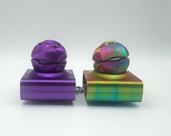 Zorbles Articulated Fidget Toy – 3D Printed Flex Sphere, Sensory Desk Toy