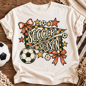 Fotbollssäsongen PNG, Retro fotbollströja Design, Vintage fotboll PNG, Matchdag Sublimering, Fotbollsfan Grafik, Sport Digital Nedladdning