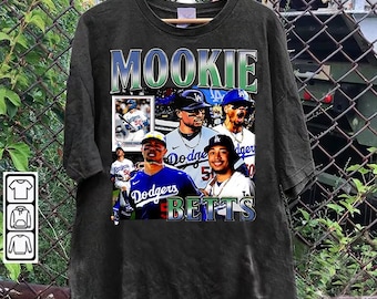 Mookie Betts Vintage 90s Bootleg T-Shirt | Mookie Betts Baseball Fan Gift | Trendy Streetwear Shirt | Retro Baseball Streetwear Tee