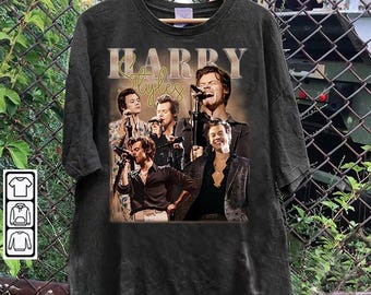 Harry Styles Vintage 90s Bootleg T-Shirt | Harry Styles One Direction Country Music Fan Gift | Trendy Streetwear Shirt Music Streetwear Tee