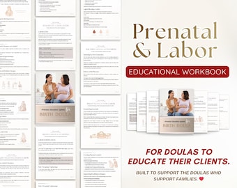 System edukacji prenatalnej i porodowej dla doul porodowych | Kompletne materiały edukacyjne dla klientów