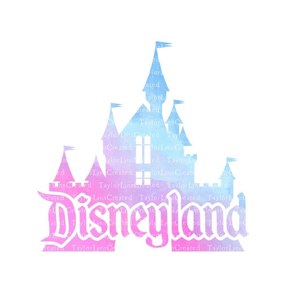 Disneyland Castle Printable and SVG