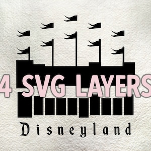 Layered SVG and Disneyland Sign Printable Bundle - Etsy
