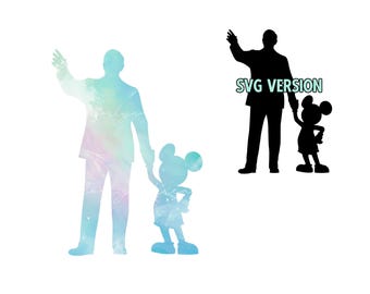 Walt Statue Digital Graphics Bundle - JPG PNG SVG