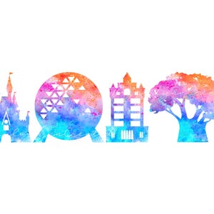 Digitale grafische bundel Florida Parks - JPG, SVG, PNG